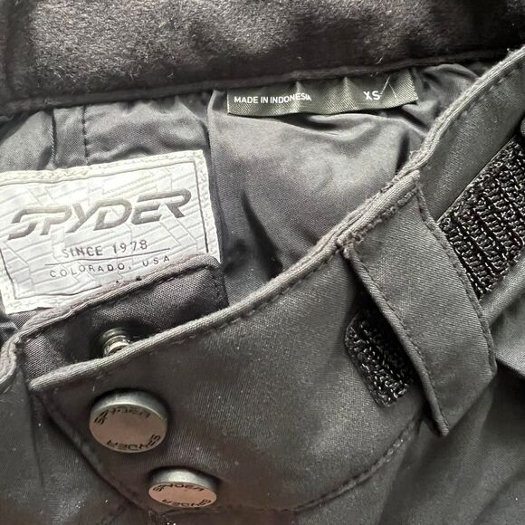 Spyder Women's Black snow pants - Picture 5 of 5